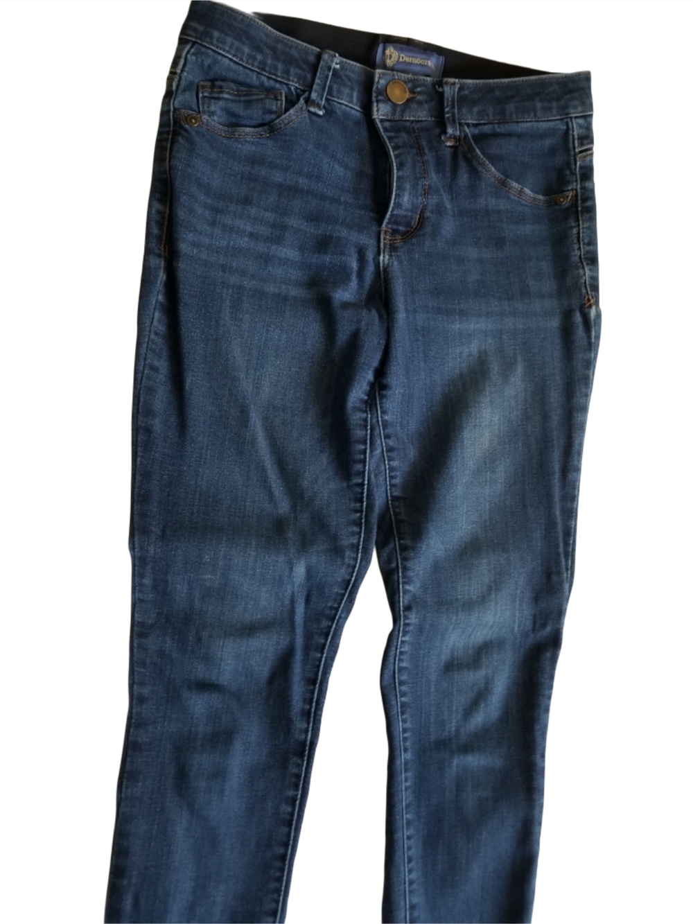 Democracy Women's Skinny Jeans - Dark Blue Wash